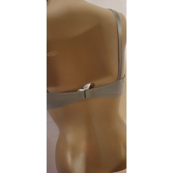 New With Tags Warmer's Satin Style T-Shirt Bra Green 36C - Picture 4 of 5